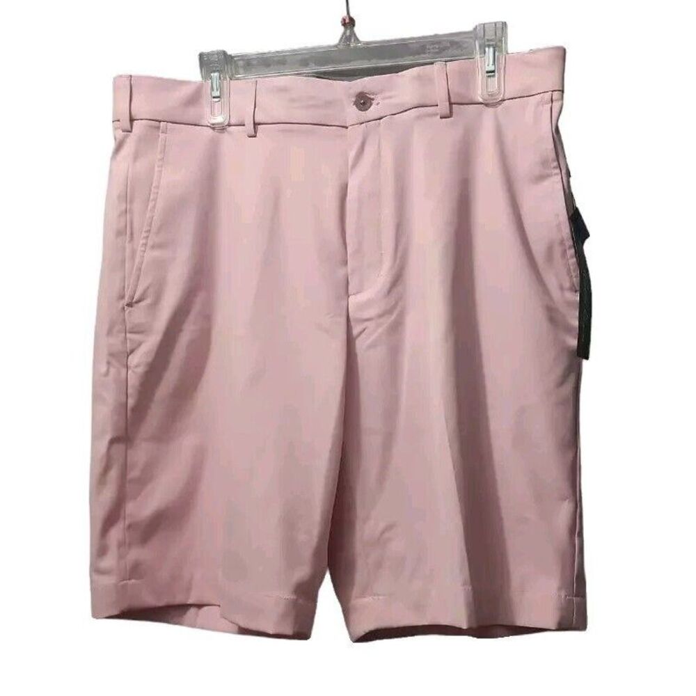 Walter Hagen Men's Size‎ 34 Perfect 11 Hagen Short Short Pink Wrinkle Resistant